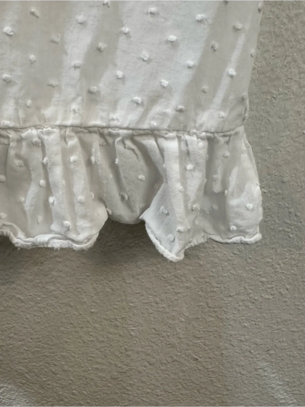 Hill House The Katherine Nap Dress In Sheer White Swiss Dot Size XS - Picture 8 of 13